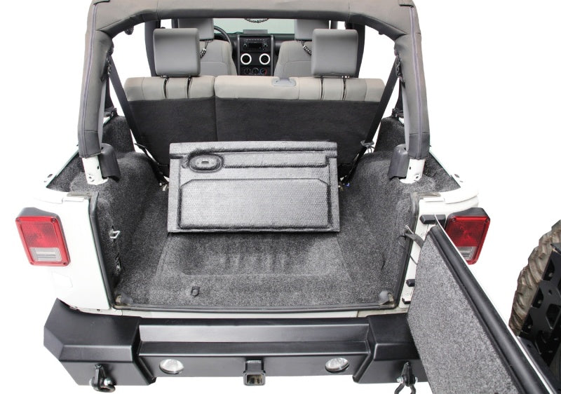 BedRug 07-10 Jeep JK 2Dr Rear 5pc Cargo Kit (Incl Tailgate & Tub Liner)