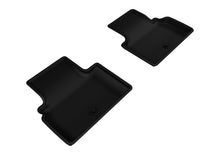 Load image into Gallery viewer, 3D MAXpider 2014-2020 Infiniti Q50/Q60 Kagu 2nd Row Floormats - Black